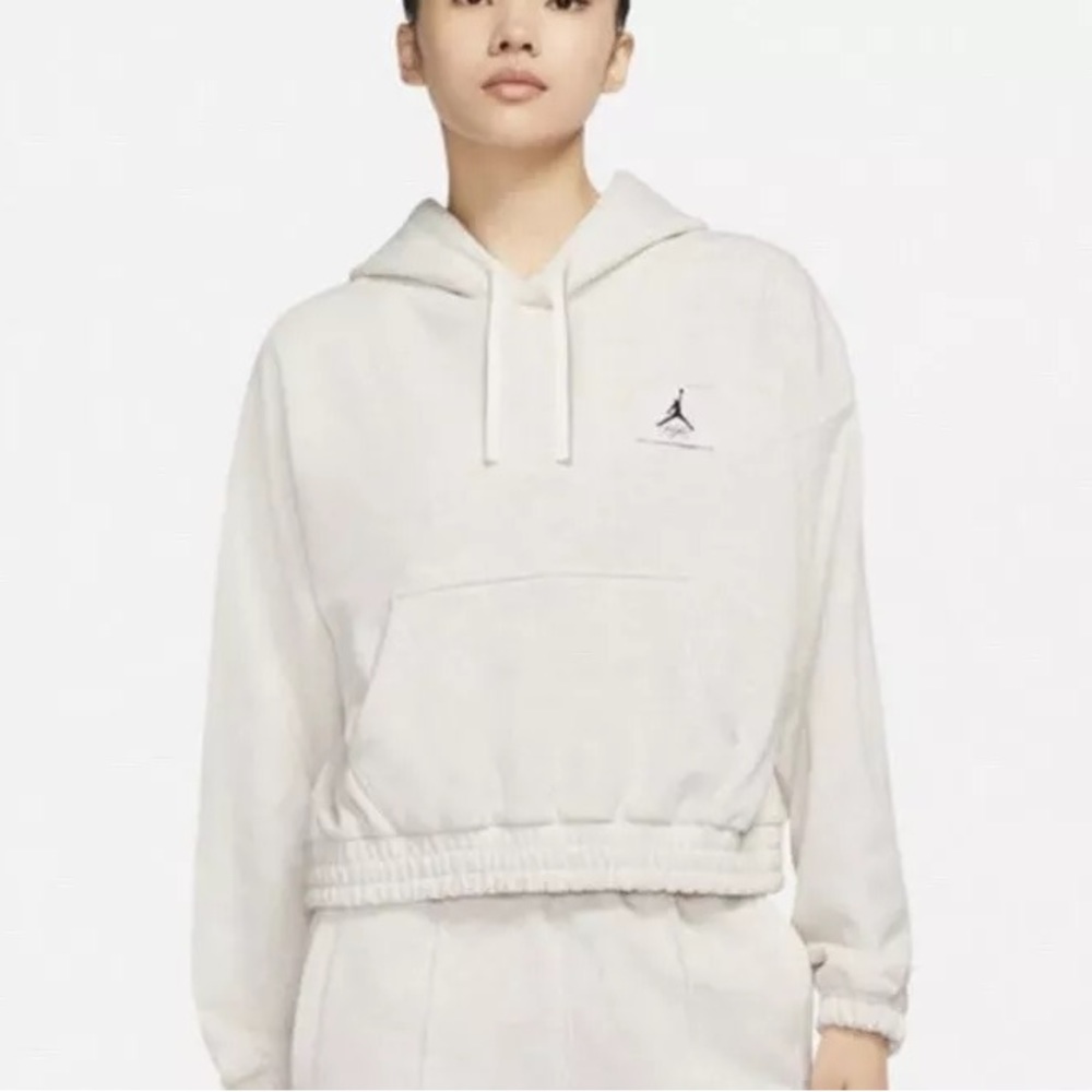 Jordan Oversized Slightly Cropped Hoodie NWT